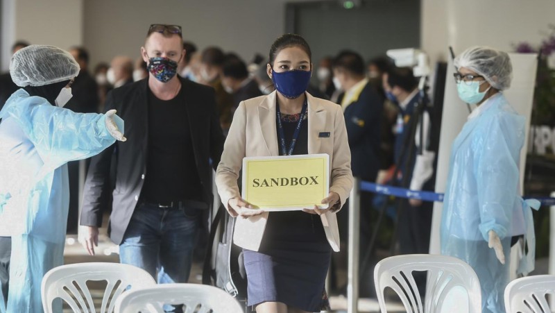 First tourists arrive in Phuket under Sandbox scheme