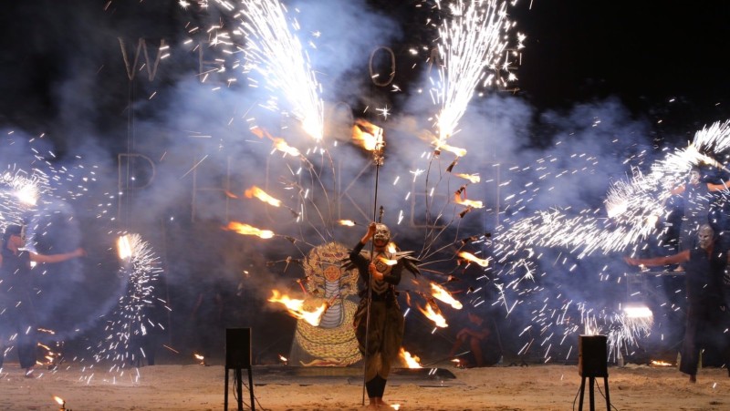 Patong festival welcomes Sandbox tourists with a bang