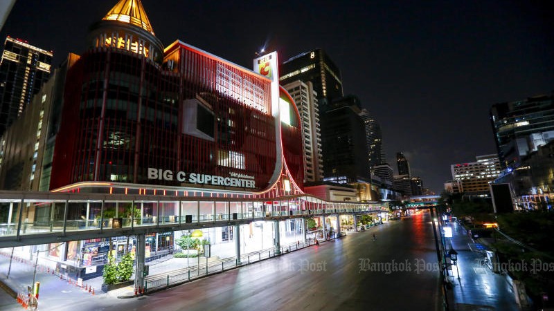Curfew in Greater Bangkok from Monday