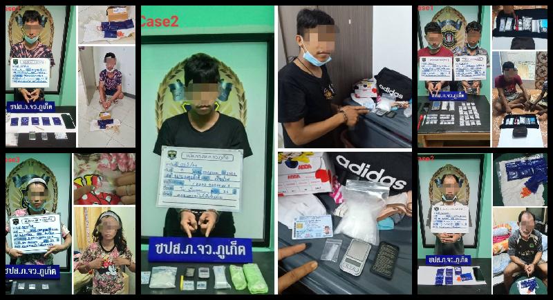Drug raids net seven suspects, 2,000 pills of ya bah