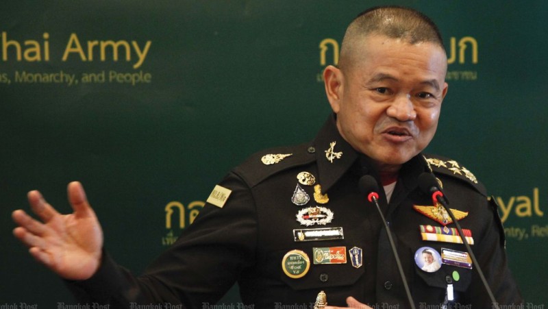 Army files complaint against coup poster