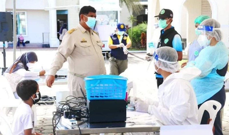 Arrest warrants served for illegally occupying Layan beach state land