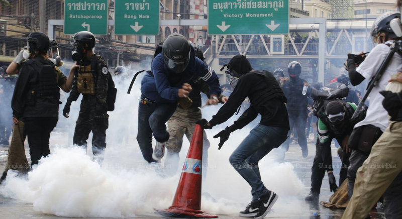 Police searching for culprits who shot protesters