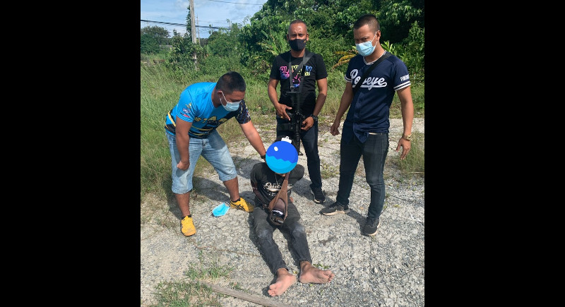 Lao man arrested for gun possession