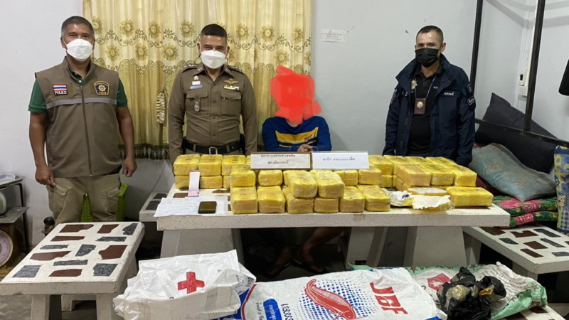 Man arrested with 480k ya bah pills valued at B24mn