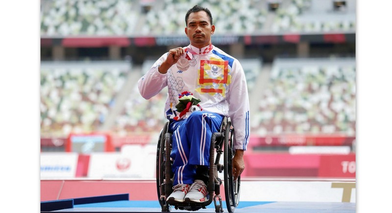 Two medals in one race for Thailand