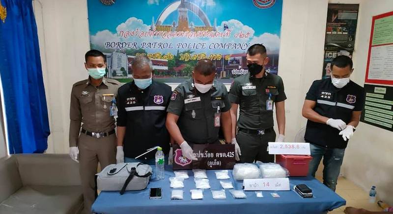Woman in Mai Khao busted with 2.5kg of crystal meth