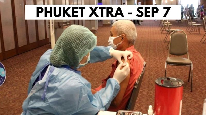 PHUKET XTRA: VIDEO: Emergency decree ending? Pfizer injections begin in Phuket |:| September 7