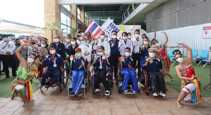 Last of Thailand’s Paralympians arrive in Phuket