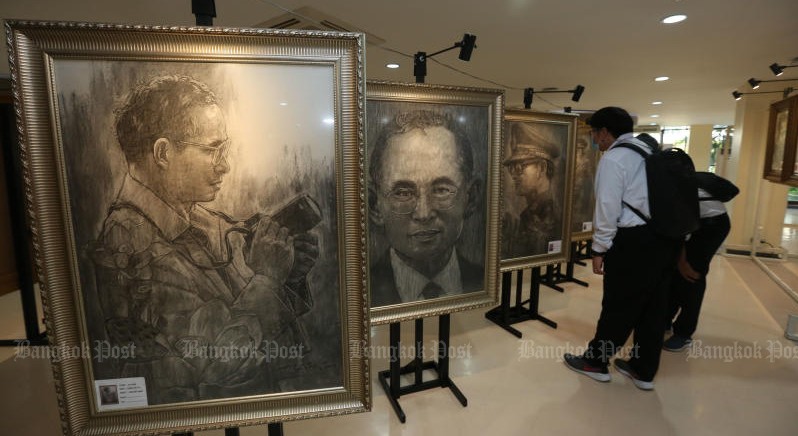 ‘Low-key’ events for late King