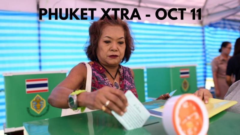 PHUKET XTRA: VIDEO: Should Phuketians elect their own governor? Random Covid testing for students |:| October 11