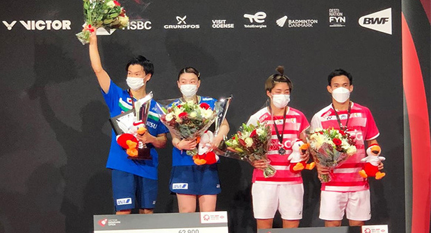 Thai shuttlers lose doubles final to Japan