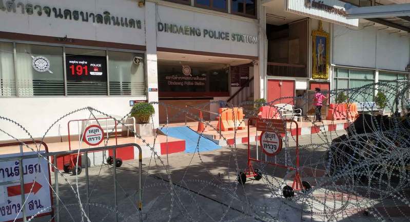 Boy shot outside police station during protests dies