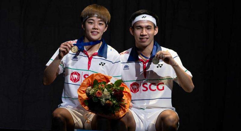 Thai shuttlers crowned champions at Hylo Open in Germany
