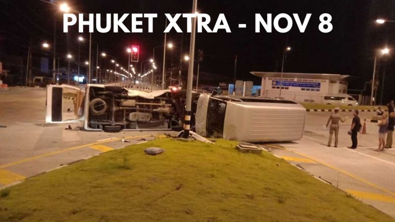 PHUKET XTRA: VIDEO: Phuket looks towards for road safety, Beware of fake Thailand Pass websites |:| November 8