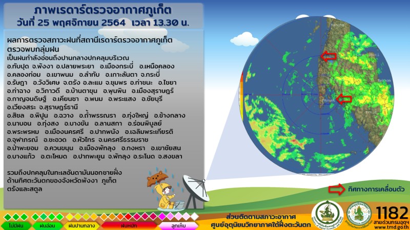 Heavy rain, flood warning for the South