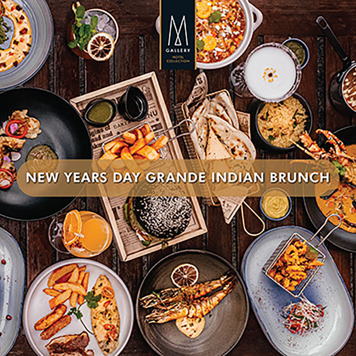 New Years Day Grande Indian Brunch at Portosino