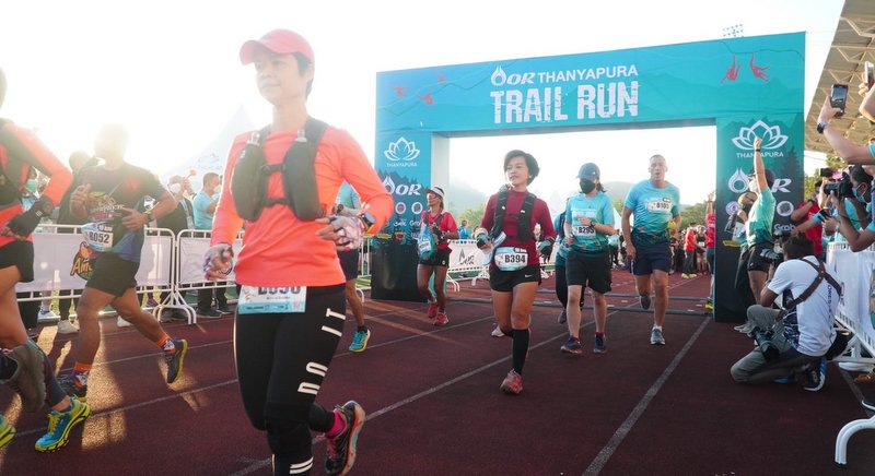 Over 1,000 people take on the Thanyapura Trail Run