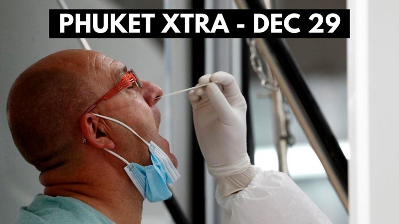 PHUKET XTRA: VIDEO: Phuket officials admit 74 ’suspected’ Omicron cases, Work from home advised? || December 29