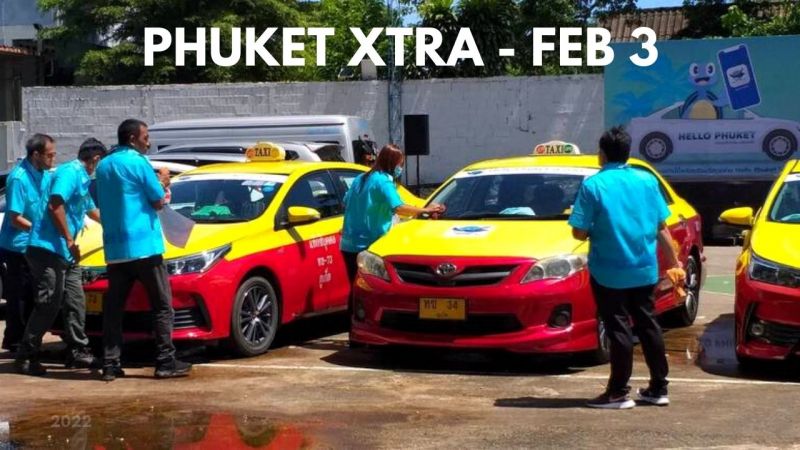 PHUKET XTRA: VIDEO: Phuket taxis in the spotlight, Sausage factory raid after 9 kids fall ill || February 3