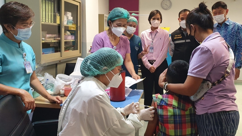 Pfizer jabs for kids start in Phuket