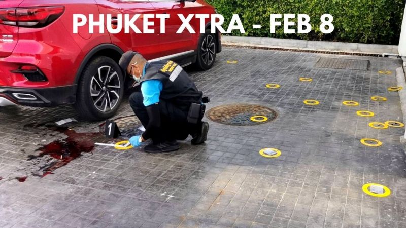 PHUKET XTRA: VIDEO: Search for Phuket assassins continues, Charges over restroom cameras? || February 8