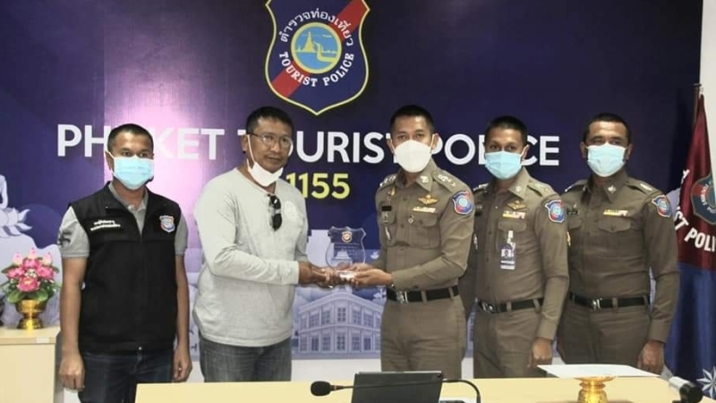 Police tout ‘good deed in Phuket’ after Russian tourist’s necklace found