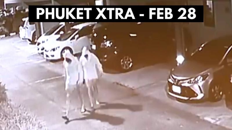 PHUKET XTRA: VIDEO: One alleged hitman arrested over gangster killing in Phuket, one still on the run || February 28