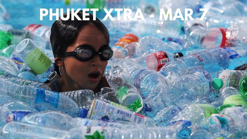 PHUKET XTRA: VIDEO: Plastic bottles most common trash found on Thailand beaches || March 7