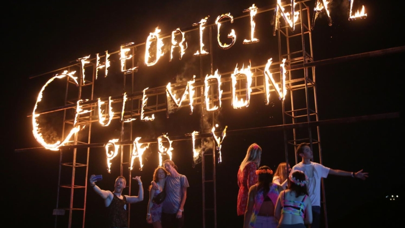 Koh Pha-ngan relaunches its Full Moon Party amid virus curbs