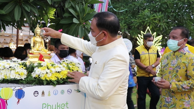 Official Songkran celebrations begin in Phuket Town