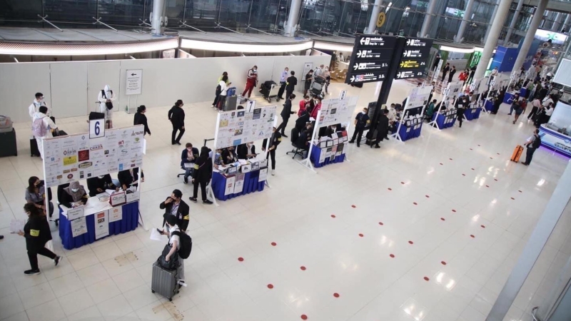 Air passenger numbers rise for Songkran