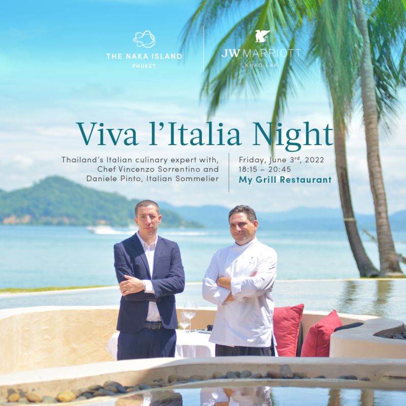 Viva l’Italia Night  at The Naka Island