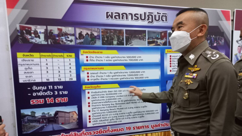 Phuket property, businesses seized in ’Defeat Andaman’ bust