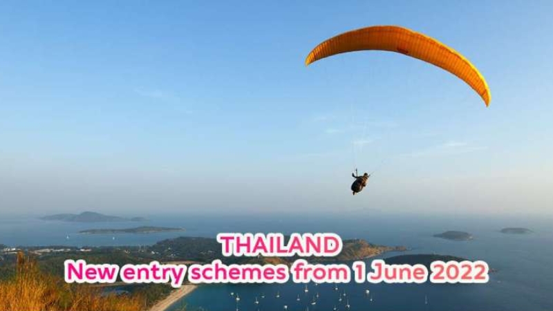Thailand’s entry requirements from June 1