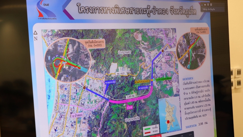 Patong Tunnel, airport expressway projects inch forward
