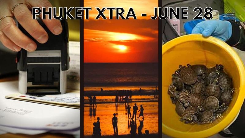 PHUKET XTRA: VIDEO: Visa extension scams on Phuket police radar, Smugglers caught by airport customs || June 28