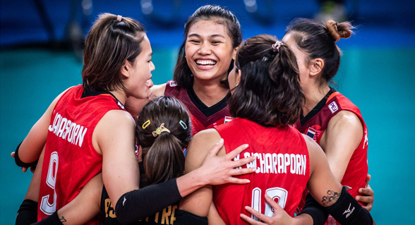 Thailand down South Korea at FIVB Nations League