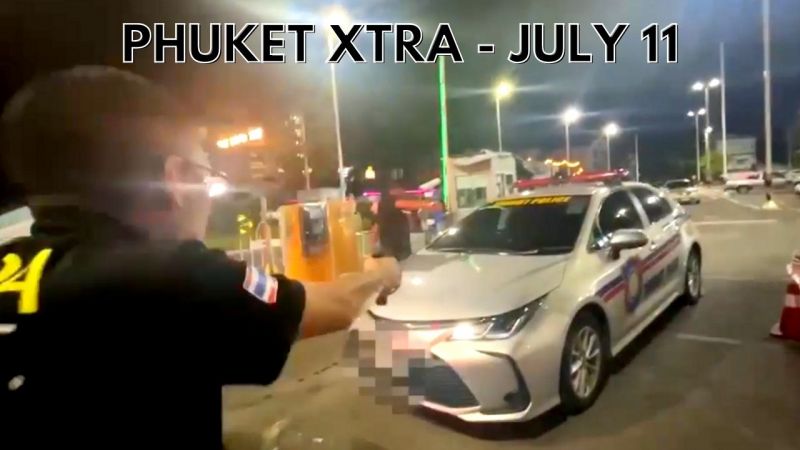 PHUKET XTRA: VIDEO: Tourist Police officer arrested over bribes as big boss wanted || July 11