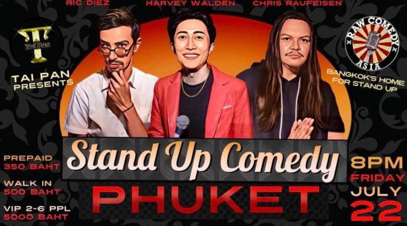 RAW COMEDY ASIA & TAIPAN ENTERTAINMENT COMEDY NIGHT
