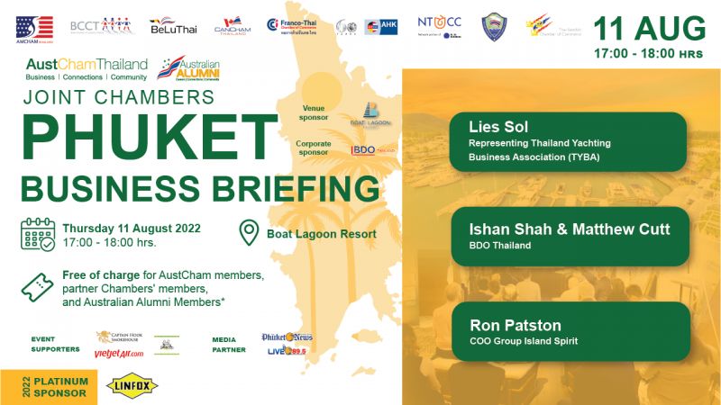 Joint Chambers Phuket Sundowners - Business Briefing