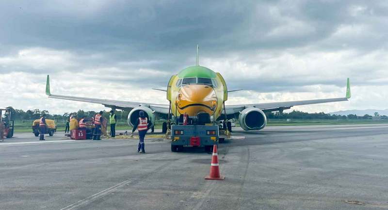 Chiang Rai airport reopens as stranded Nok Air plane removed
