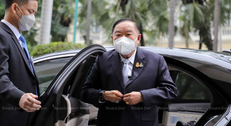 Prawit begins caretaker PM duty