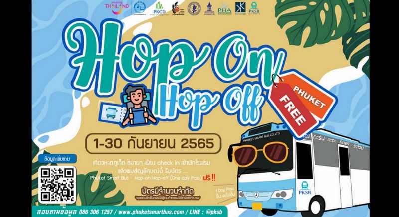 Free Phuket Smart Bus travel for Thais in September