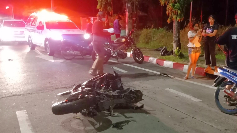 Motorbike rider hits power pole, dies