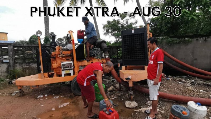 PHUKET XTRA: VIDEO: Flood prevention targeted || August 30
