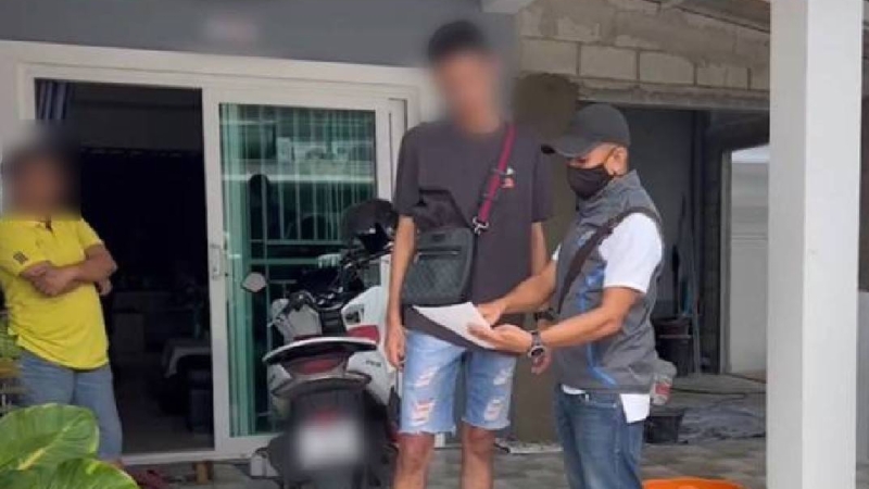 Man arrested in Chalong for detaining, vicious beating of ex-girlfriend