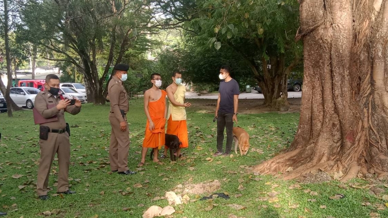 Remains of dead baby found at Phuket temple