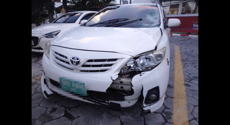 Airport taxi hits, kills man on main road