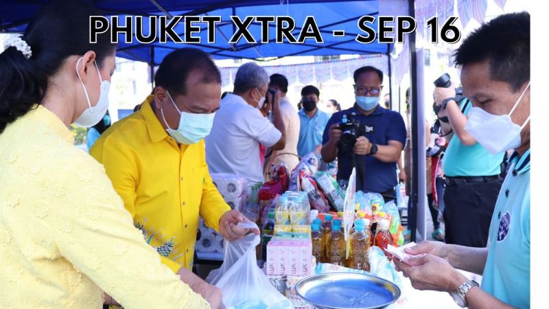 PHUKET XTRA: VIDEO: Mobile cheap goods fair launched || September 16
